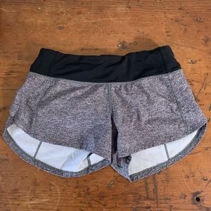 Lululemon size 2 grey shorts!